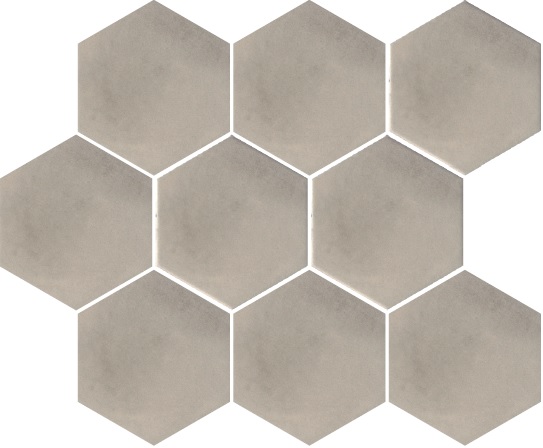 Тюрен бежевый матовый из 9 частей 12x10,4x0,7