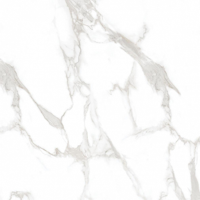 Statuario perfect silver Керамогранит белый  Полированный 80x80