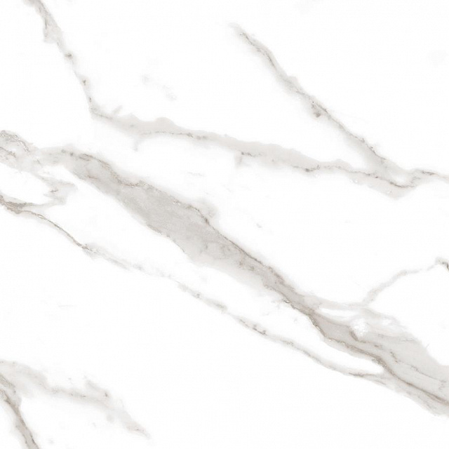 Calacatta sharp silver Керамогранит белый  Полированный 60x60