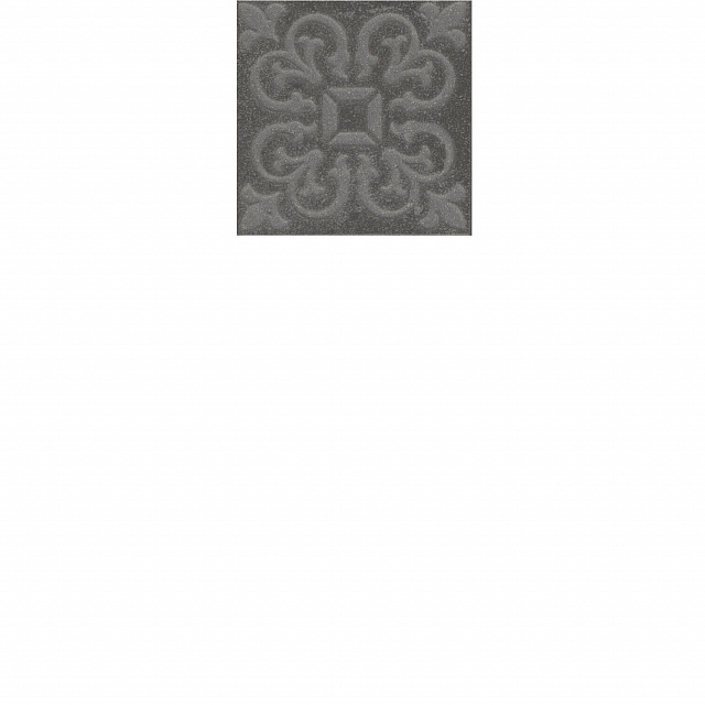 Вставка Про Матрикс антрацит  9,5x9,5x1,1