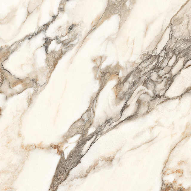 Calacatta bronze Керамогранит белый полированный 60x60