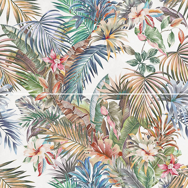 Панно hawai   матовый обрезной 80x80